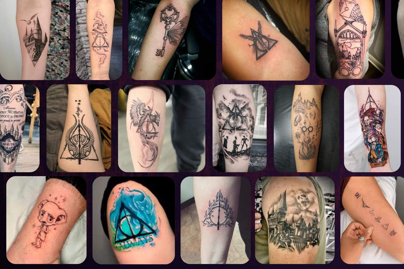 harry potter tattoo ideas